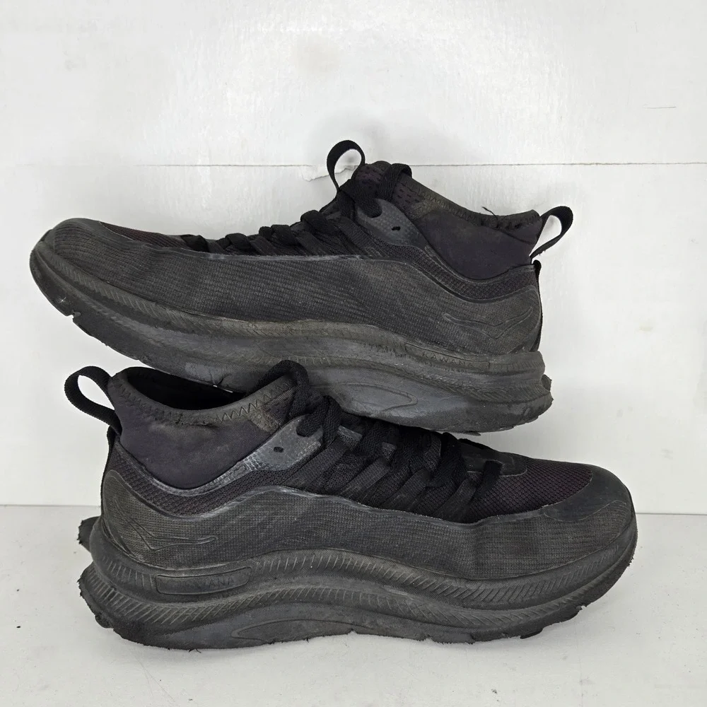 Hoka One One brand activewear black